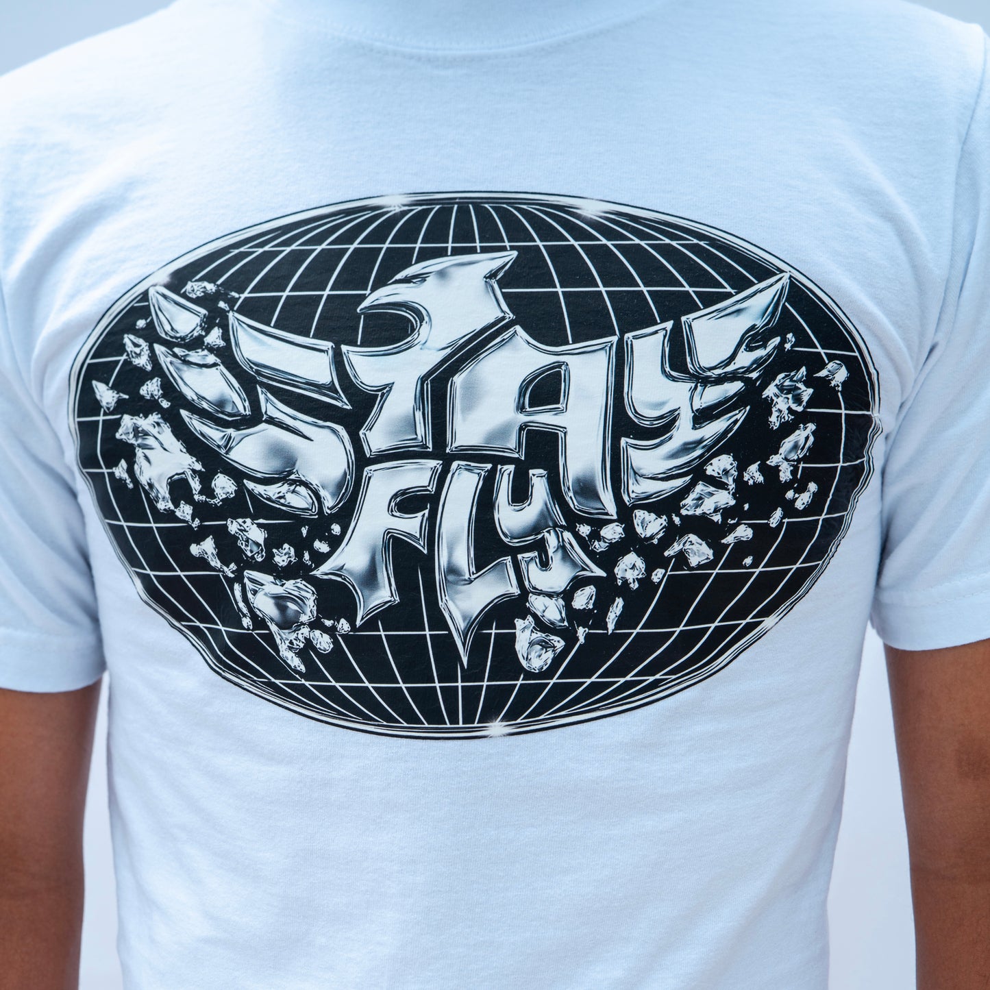 Stay Fly “Global Chrome” Tee (Pre-Order)